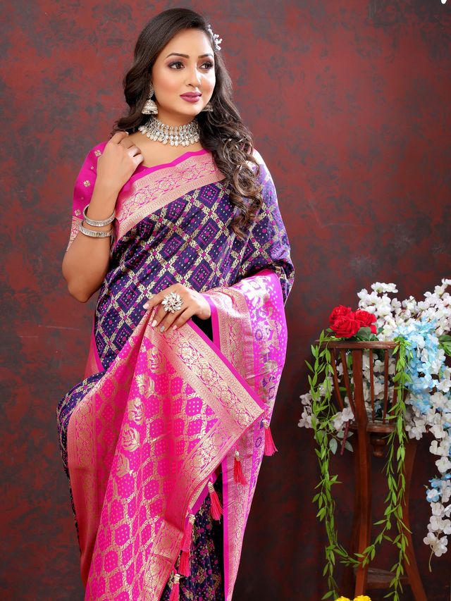 Kanjeevaram Patola Silk Saree